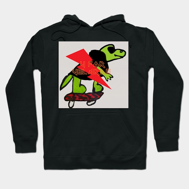 Sk8 or Dino Hoodie by V for Velarde